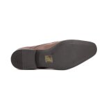 Derbies homme - pierre cardin - marron - cuir - lgance intemporelle - prix dgriff