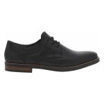 Derby cuir rieker turin - homme - noir - confort exceptionnel