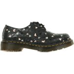 Derby dr martens 1461 hearts en cuir noir pour femme - printemps t 2020