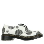 Derby dr martens 1461 polka dot - blanc / noir - cuir - lacets - automne hiver 2021 - femme Derby dr martens 1461 polka dot - blanc / noir - cuir - lacets - automne hiver 2021 - femme