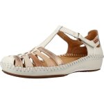 Derby femme pikolinos 123439 - beige - semelle int. gomme - fabriqu� en espagne