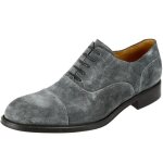Derby homme de ville en cuir gris daim 201 - belym - lgant et confortable