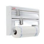 Dérouleur mural leifheit parat comfortline 25703 porte - rouleau mural cuisine pour 3 rouleaux avec lames ... Dérouleur mural leifheit parat comfortline 25703 porte - rouleau mural cuisine pour 3 rouleaux avec lames ...