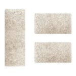 Descente de lit barcelona crme 1 tapis 67 x 250 cm + 2 tapis 67 x 140 cm