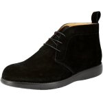 Desert boots homme en cuir daim noir belym 372 - belym - lacets - basse