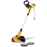 Powerplus d�sherbeur t�l�scopique �lectrique powxg6650 - extracteur de mauvaises herbes 400 w avec brosse ...