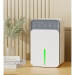 Deshumidificateur d air dshumidificateur electrique avec lcd cran 12h timer 2 modes arrt automatique ...