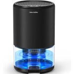 Dshumidificateur dair rservoir deau 1000 ml 2 modes lumire led 7 couleurs dshumidificateur de cuisine ...