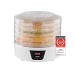 Déshydrateur alimentaire - 5 plateaux thermostat réglable minuterie 0% bpa - fruits ecran led Déshydrateur alimentaire - 5 plateaux thermostat réglable minuterie 0% bpa - fruits ecran led