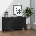 Buffet bas - mothinessto - omabeta - noir - bois ding�nierie - 100 x 36 x 60 cm