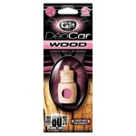 D�sodorisant pour voiture - gs27 - deocar wood - parfum bubble gum - �cologique - diffusion progressive ...