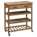 Desserte grand mod�le 2 tiroirs linha bambou - 5 five simply smart