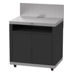 Desserte pour cuisine dextérieur le marquier - duo l 80 x p 565 x h 115 cm Desserte pour cuisine dextérieur le marquier - duo l 80 x p 565 x h 115 cm