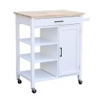 Desserte de cuisine blanche bendor plateau en bois dhévéa. 83 x 47 x 91 cm. 1 poignée. 4 roues. 1 tiroir. ... Desserte de cuisine blanche bendor plateau en bois dhévéa. 83 x 47 x 91 cm. 1 poignée. 4 roues. 1 tiroir. ...