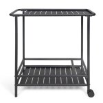 Desserte de jardin - livoo - gs163n - 61 x 42 cm - noir Desserte de jardin - livoo - gs163n - 61 x 42 cm - noir