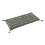 Matelas de sol avec pompons d�perlant - anti - uv outdoor kala en coton 60 x 120 cm leffet papillon