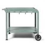 Desserte pour plancha - livoo - gs168v - vert / noir Desserte pour plancha - livoo - gs168v - vert / noir