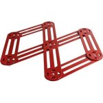 Dessous de plat extensible - roger orfevre - rouge - vintages