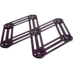 Dessous plat vintage extensible prune