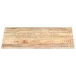 Dessus de table - vidaxl - bois de manguier massif - 70x60 cm - finition rugueuse - durable Dessus de table - vidaxl - bois de manguier massif - 70x60 cm - finition rugueuse - durable
