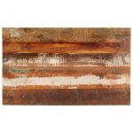 Dessus de table rectangulaire en bois rcupr - vidaxl - 60x100 cm - aspect bois - contemporain - design ...