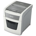 Destructeur de documents - leitz - iq autofeed small office - 50 feuilles - coupe croise p4 - noir / ...