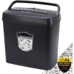 Destructeur de documents - waytex - coupe crois�e - 6 feuilles - bac 125l - haute s�curit�