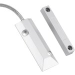 Dtecteur de capteur de contact magntique alarme pour porte fentre en mtal detecteur douverture de ...