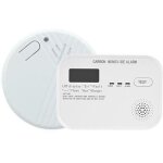 Détecteur de fumée et de co - profile - sans fil - 85 db - blanc - ronde Détecteur de fumée et de co - profile - sans fil - 85 db - blanc - ronde