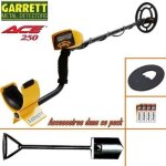 D�tecteur de m�taux - garrett - ace 250 - autonomie 35h - type davertissement visuel - el�ments d�tect�s ...