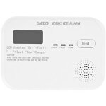 Dtecteur de monoxyde de carbone - profile - 10 ans - 3 piles lr06 / aa incluses - cran lcd