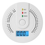 Dtecteur de monoxyde de carbone - prumya - ul2034 - affichage led - alarme 85 db - installation murale ...