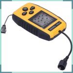 D�tecteur de poisson lcd led alarme sonore visuelle transducteur de p�che conception �tanche sensibilit� ...