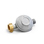 D�tendeur gaz butane 28 mbar avec limiteur de d�bit raccords 20 / 150 & g1 / 2.