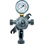 R�ducteur de pression interm�diaire pour co2 n2 et gaz m�lang� bi�re 3 bar laiton nickel� robinet boisseau ...