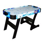 Devessport table air hockey sidney pliable. design moderne. roulettes rangement facile. familial. ds ...