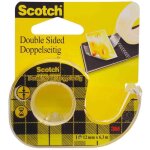 D�vidoir ruban adh�sif double face - scotch - 665 - 12 mm x 63 m