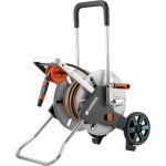 D�vidoir de tuyau de jardin - gardena - aquaroll m easy - 25 m - sur roues - m�tal