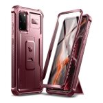 Dexnor - coque pour samsung galaxy s20 plus 5g protection d�cran int�gr�e et b�quille protection de qualit� ...