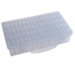 Bote de rangement - diamond - 64 flacons - plastique transparent - amovible - organisateur de bijoux ...
