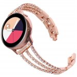 Diamant montre bracelet pour samsung galaxy watch 7 6 5 4 / galaxy watch6 classic / watch4 classic 20mm ...