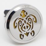 Zenar�me diffuseur pour voiture tortue clipar�me - diffuseur parfum et huile essentielle - acier inox ...