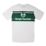Diker t - shirt mc homme sergio tacchini - taille l - couleur blanc