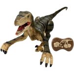 Dinosaure de simulation t�l�command� - lexibook - velociraptor 45 cm - mouvements articul�s - effets ...