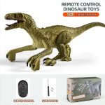 Dinosaure tlcommand enfant lectrique rc animaux 35 cm long jeux robot marche et rugissant jouets ...