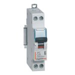 Disjoncteur dnx 4500 6ka borne  vis 1 module 1p + n 230v 25a - legrand - 406776