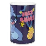 Tirelire en métal - disney - lilo et stitch - multicolore - cylindrique - pour enfants Tirelire en métal - disney - lilo et stitch - multicolore - cylindrique - pour enfants