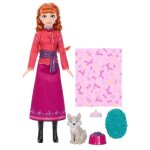 Disney la reine des neiges - coffret anna et le louveteau - 4�accessoires - disney frozen - jfg17