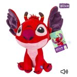 Disney stitch - peluche leroy 30cm avec son