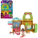 Disney vaiana histoires  empiler coffret de maison de poupe avec une petite poupe vaiana 1 ami animal ...